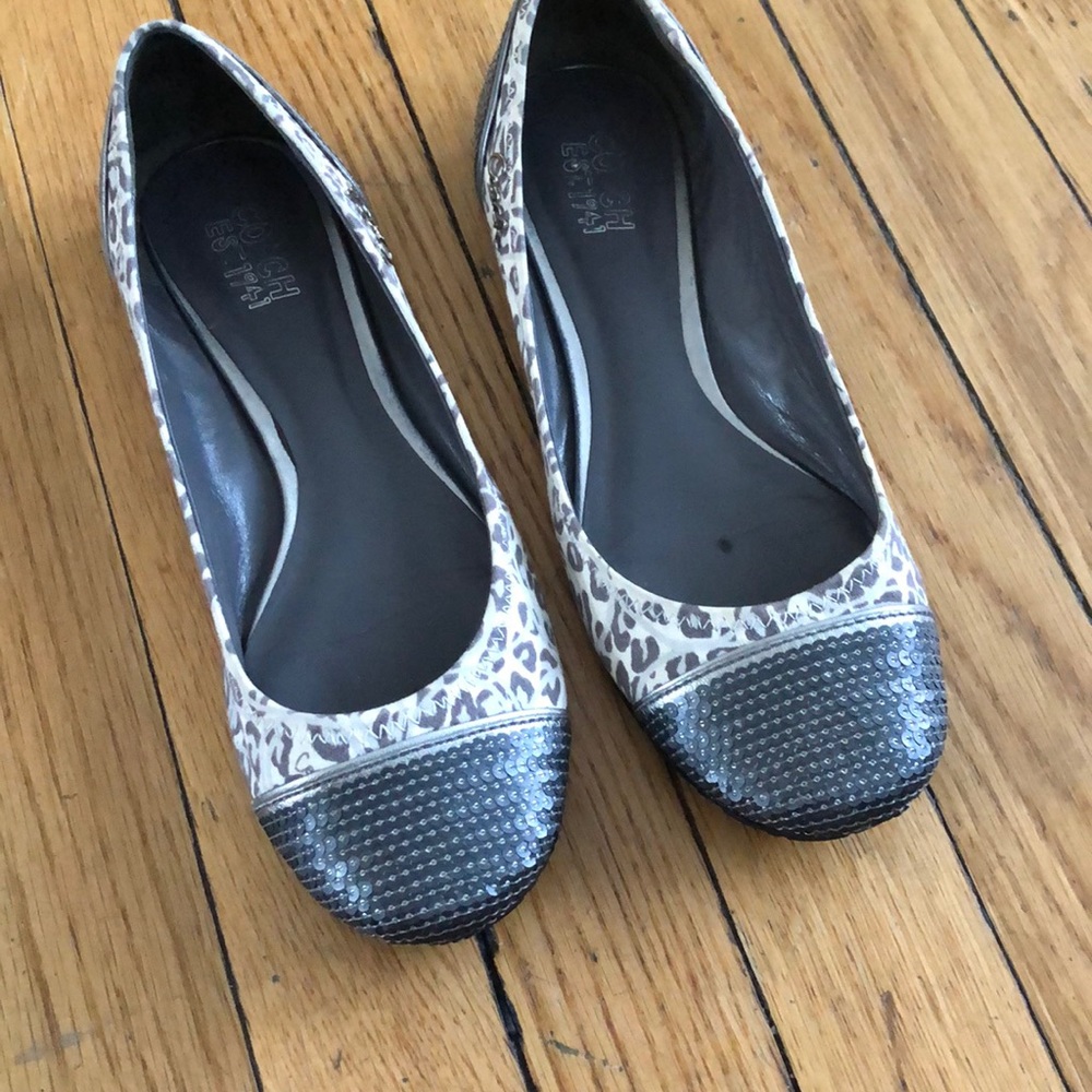 Coach Black and White Patterned Women's Shoes